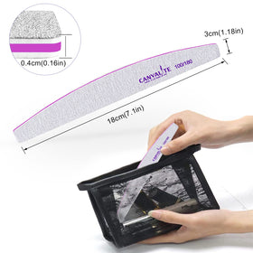Fichiers à ongles CANVALITE dans un kit de beauté