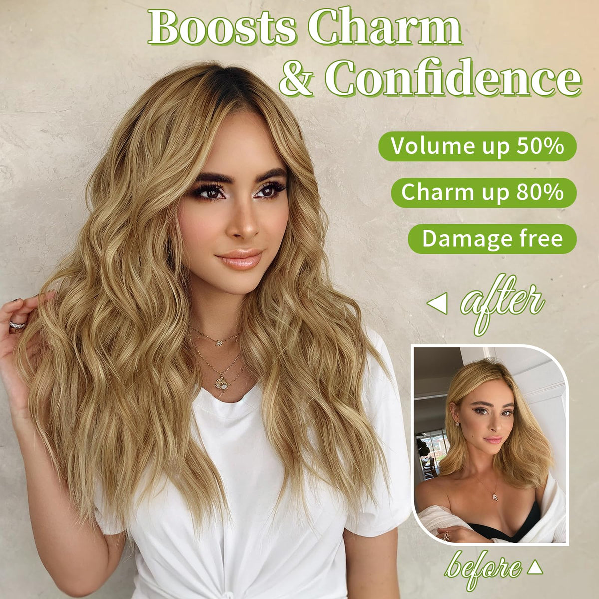 Fil invisible et clips pour extensions de cheveux KooKaStyle
