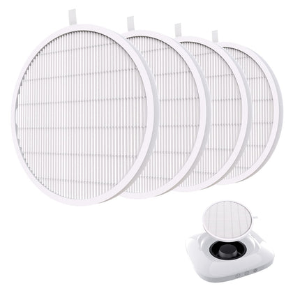 Filtre de remplacement MelodySusie pour aspirateur à poussière d'ongles, pack de 4