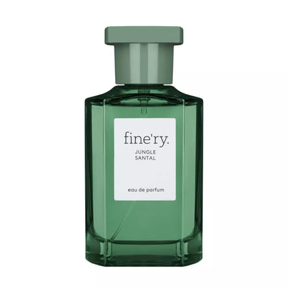 Fine'ry Eau de Parfum Woody Jungle Santal 60mL, flacon avant