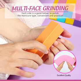 Fines limes à ongles 100/180 grit du kit Fandamei