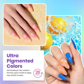 Finition brillante et mate des vernis à ongles Beetles