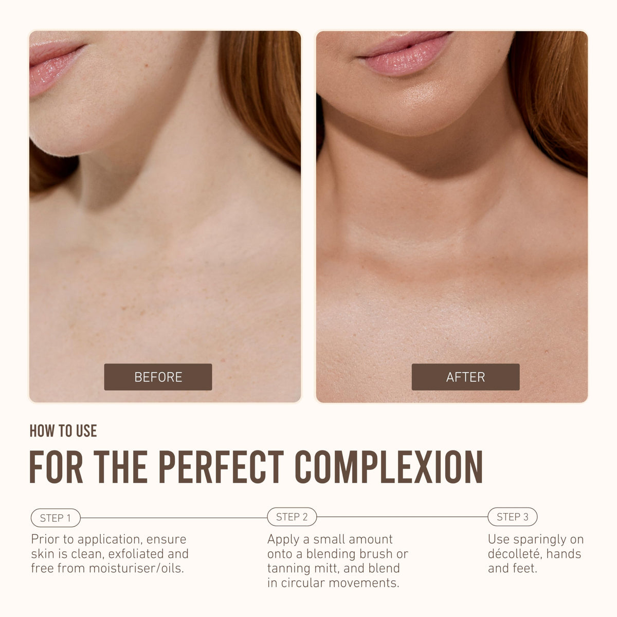 Finition éclatante de Body Blur sur la peau