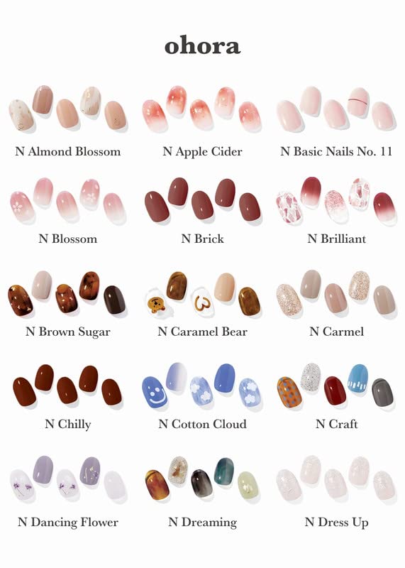 finitions des ongles avec bandes de vernis ohora