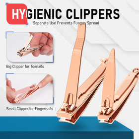 firiKer coupe-ongles avec accessoires de beauté, présentation