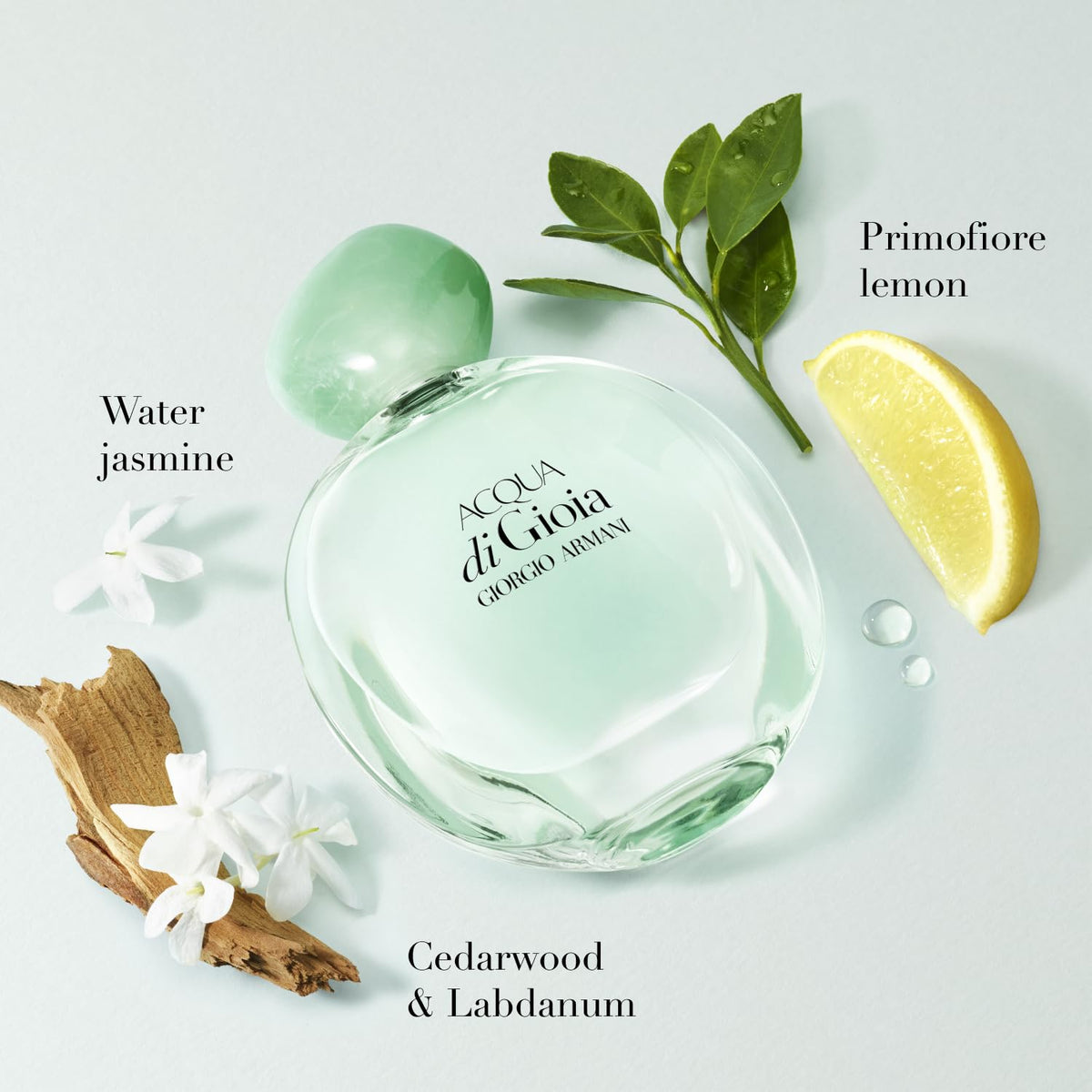 Flacon Acqua di Gioia 10ml du coffret Armani Beauty