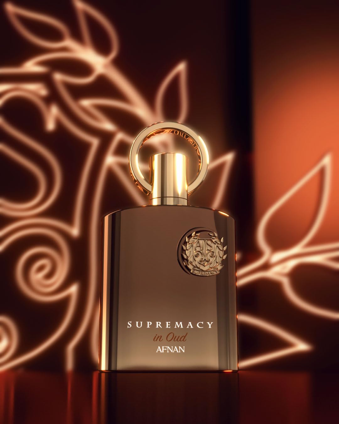 Flacon Afnan Supremacy in Oud 100ml avec accessoires de beauté