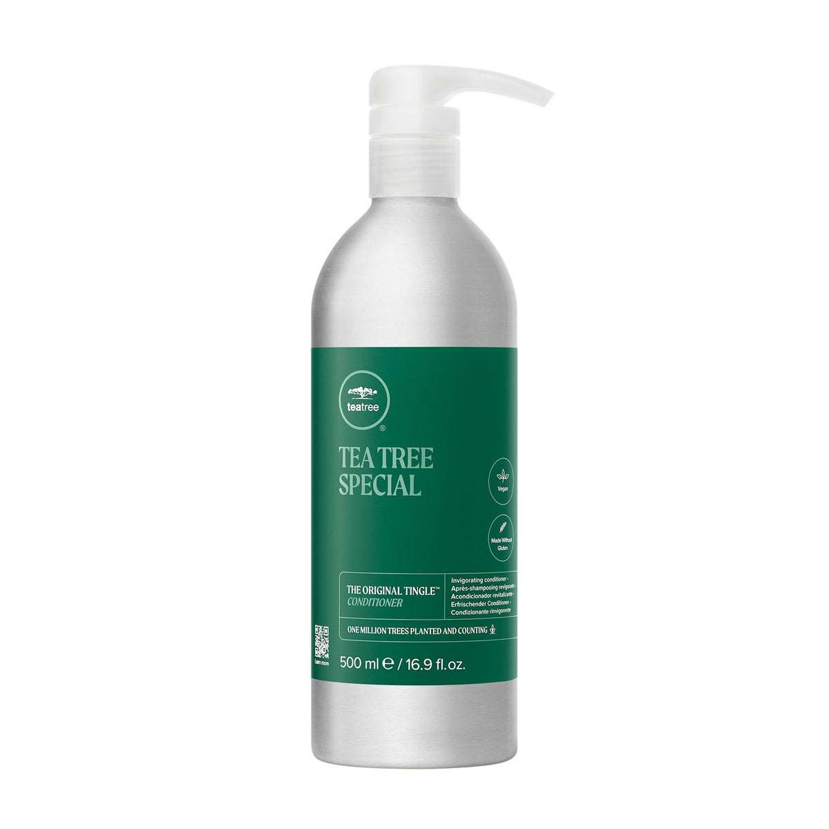 Flacon aluminium de l'après-shampooing spécial Tea Tree 16,9 fl oz vue avant