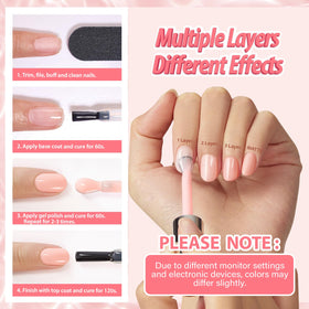 Flacon argenté du vernis gel Makartt Jelly Bright Nude
