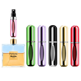 Flacon atomiseur de parfum Yamadura 5ml violet face avant
