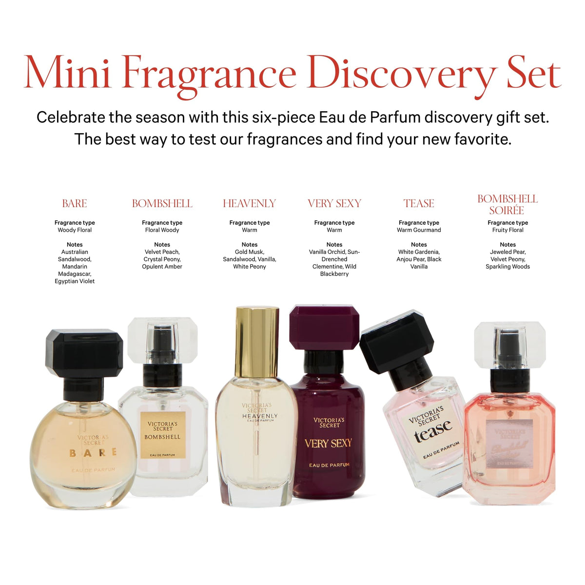 Flacon Bombshell de 7,5 ml du set Victoria's Secret