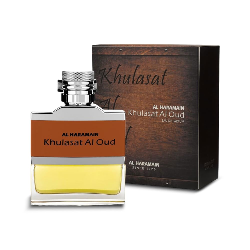 Flacon d'Al Haramain Khulasat Al Oud 100 ml vue de face