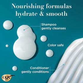 Flacon d'après-shampooing OGX au Lait de Coco 385 ml