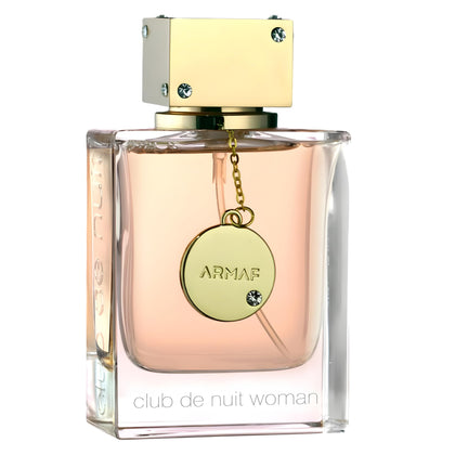 Flacon d'Armaf Club De Nuit Femme Eau de Parfum 3,6 oz vue de face