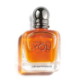 Flacon d'Armani Beauty Stronger With You 100 ml avec bouchon gris canon