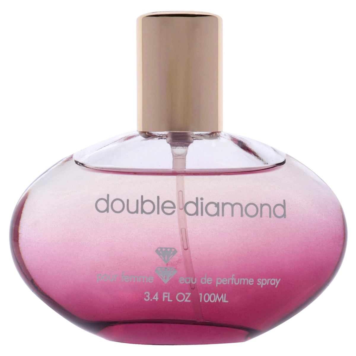 Flacon d'Eau de Parfum Double Diamond 100 ml avec packaging