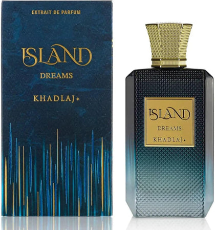 Flacon d'Eau de Parfum Khadlaj Island Dreams 100 ml vue de face
