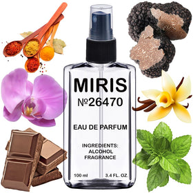 Flacon d'Eau de Parfum MIRIS 100 ml vue avant avec bouchon