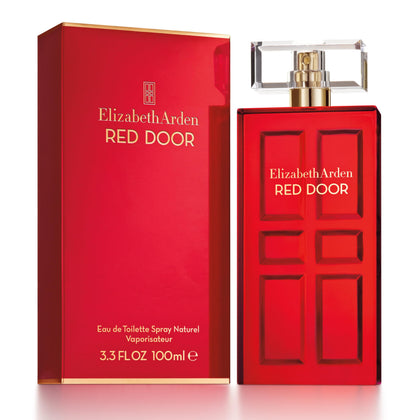 Flacon d'Eau de Toilette Red Door d'Elizabeth Arden vu de face