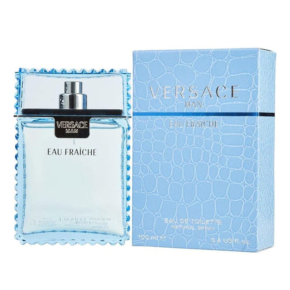 Flacon d'Eau Fraiche de Versace 100 ml vue de face