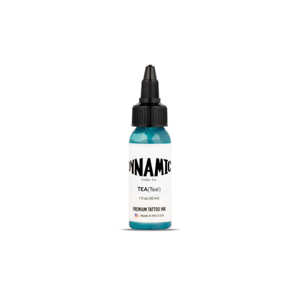 Flacon d'encre de tatouage Dynamic Color Teal 1 oz vue avant