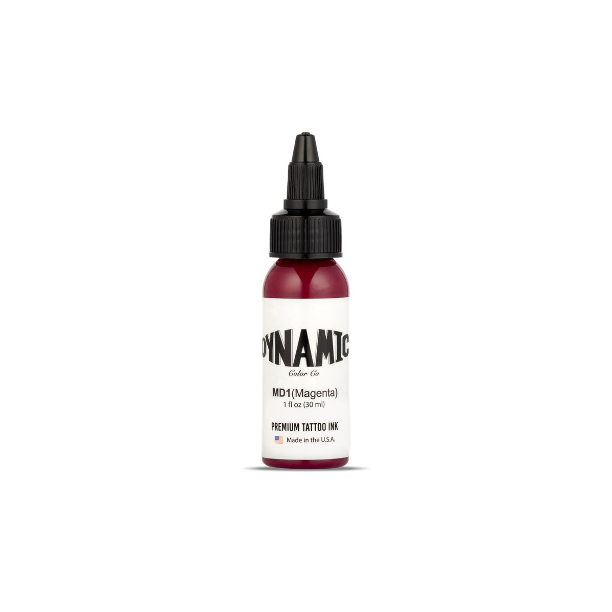 Flacon d'encre de tatouage magenta Dynamic Color 30 ml vue avant
