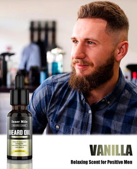 Flacon d'huile à barbe cologne ISNER MILE