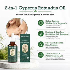 Flacon d'huile de Cyperus Rotundus Aemerry avec goutteur
