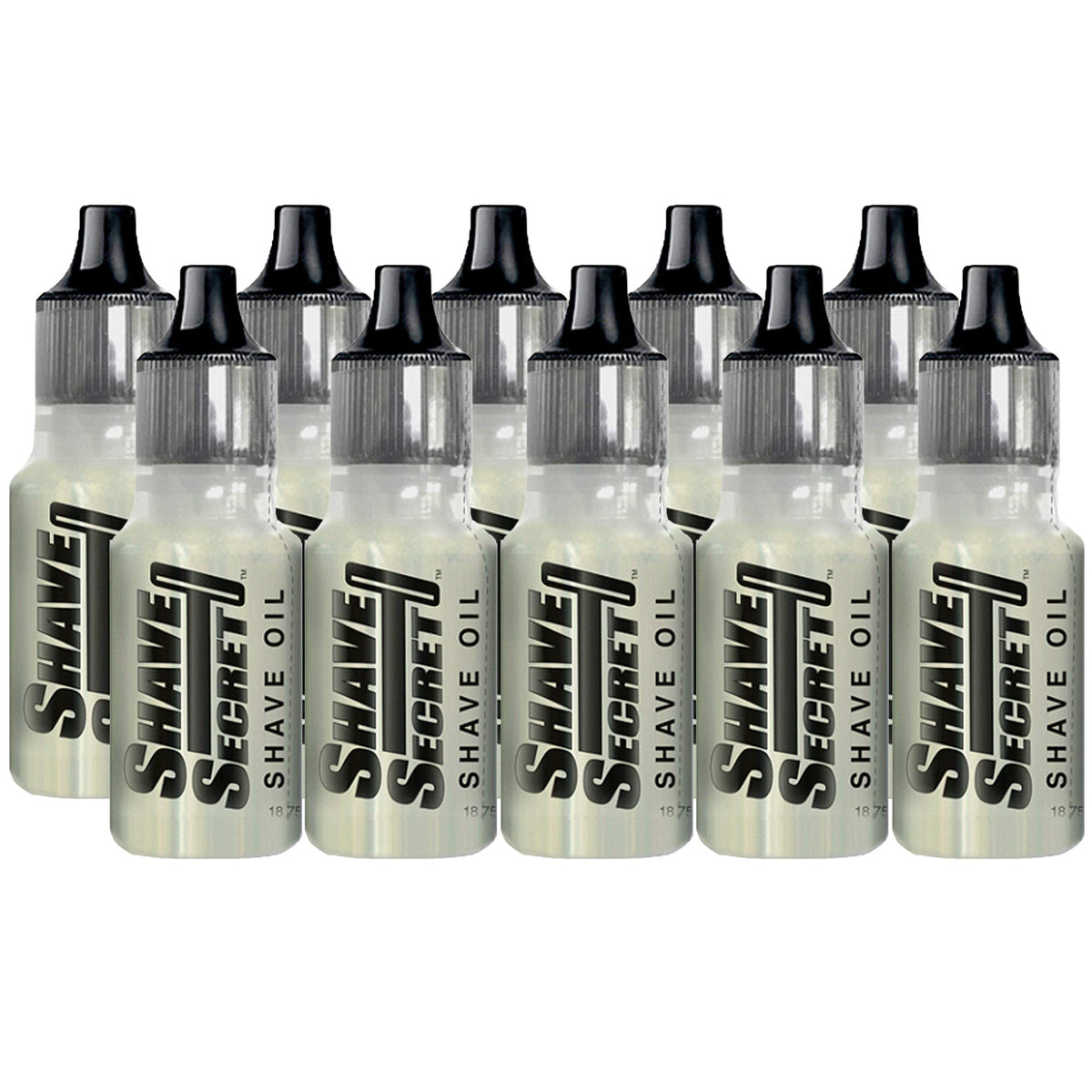 Flacon d'huile de rasage Shave Secret 18,75 ml en vue de face