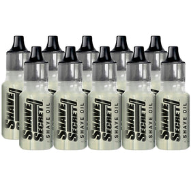 Flacon d'huile de rasage Shave Secret 18,75 ml en vue de face