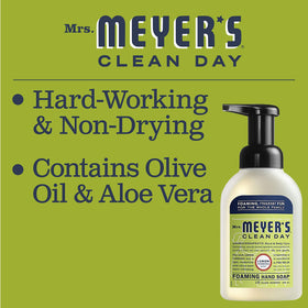 Flacon de 10 Fl oz de savon moussant Mrs. MEYER'S