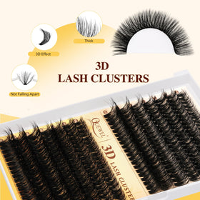 Flacon de 10 ml de liant et scellant pour cils dans le kit QUEWEL