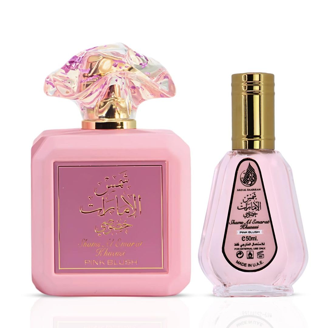 Flacon de 100ml de l'Eau de Parfum Pink Blush Shams Al Emarat