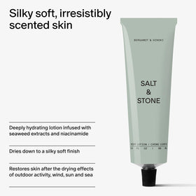 Flacon de 100ml de lotion corps Salt & Stone