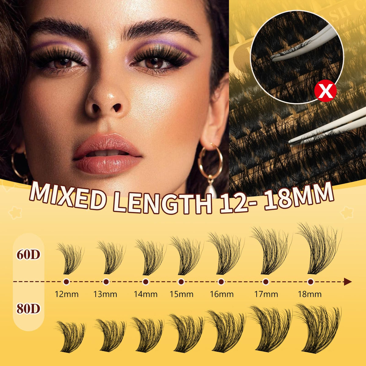 Flacon de 10ml d'adhésif et scellant pour cils QUEWEL