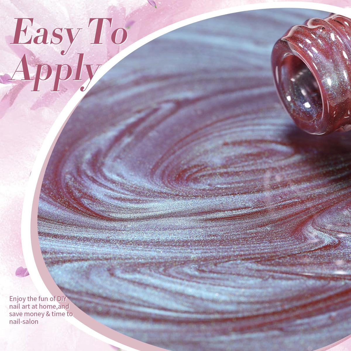 Flacon de 15ml de vernis gel magnétique Hyacinth Violet