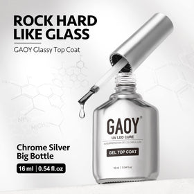 Flacon de 16ml Vernis Gel GAOY Base Coat vu de face