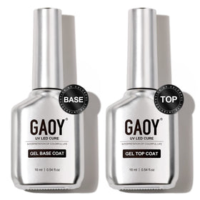 Flacon de 16ml Vernis Gel GAOY Top Coat vu de face