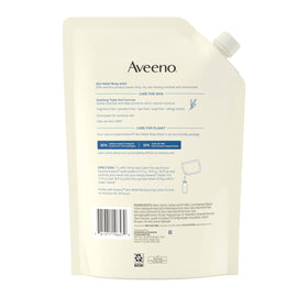 Flacon de 18 oz du gel douche Soin Apaisant Aveeno