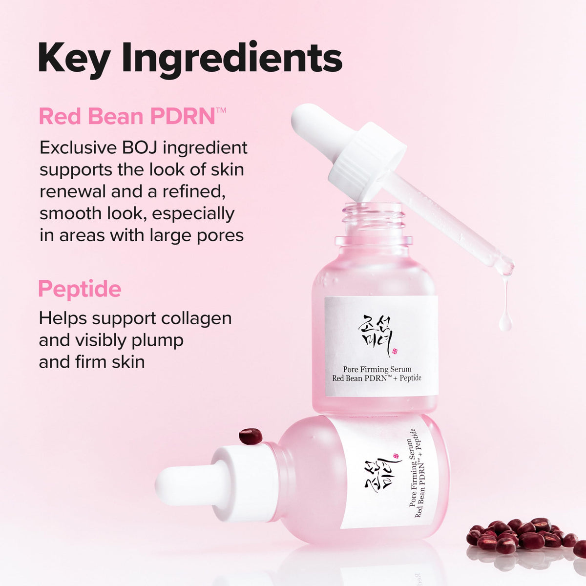 Flacon de 30ml de sérum Beauty of Joseon sur fond neutre