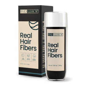Flacon de 38g de fibres capillaires Hair Illusion noir