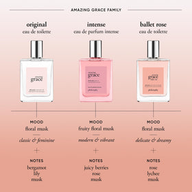 flacon de 60 ml d'eau de toilette Amazing Grace Ballet Rose
