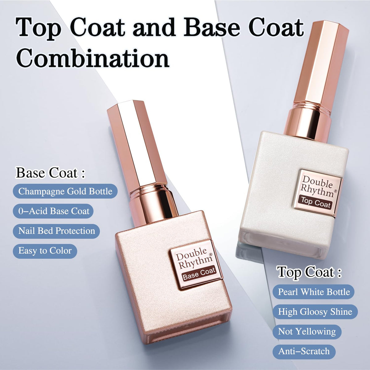 Flacon de base coat gel 15ML Double Rhythm