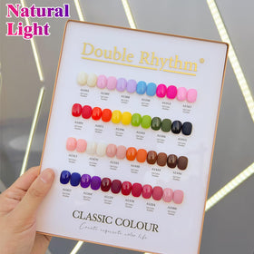 Flacon de base et top coat du set Double Rhythm
