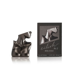 Flacon de Billie Eilish Eau de Parfum No. 2 devant un fond neutre