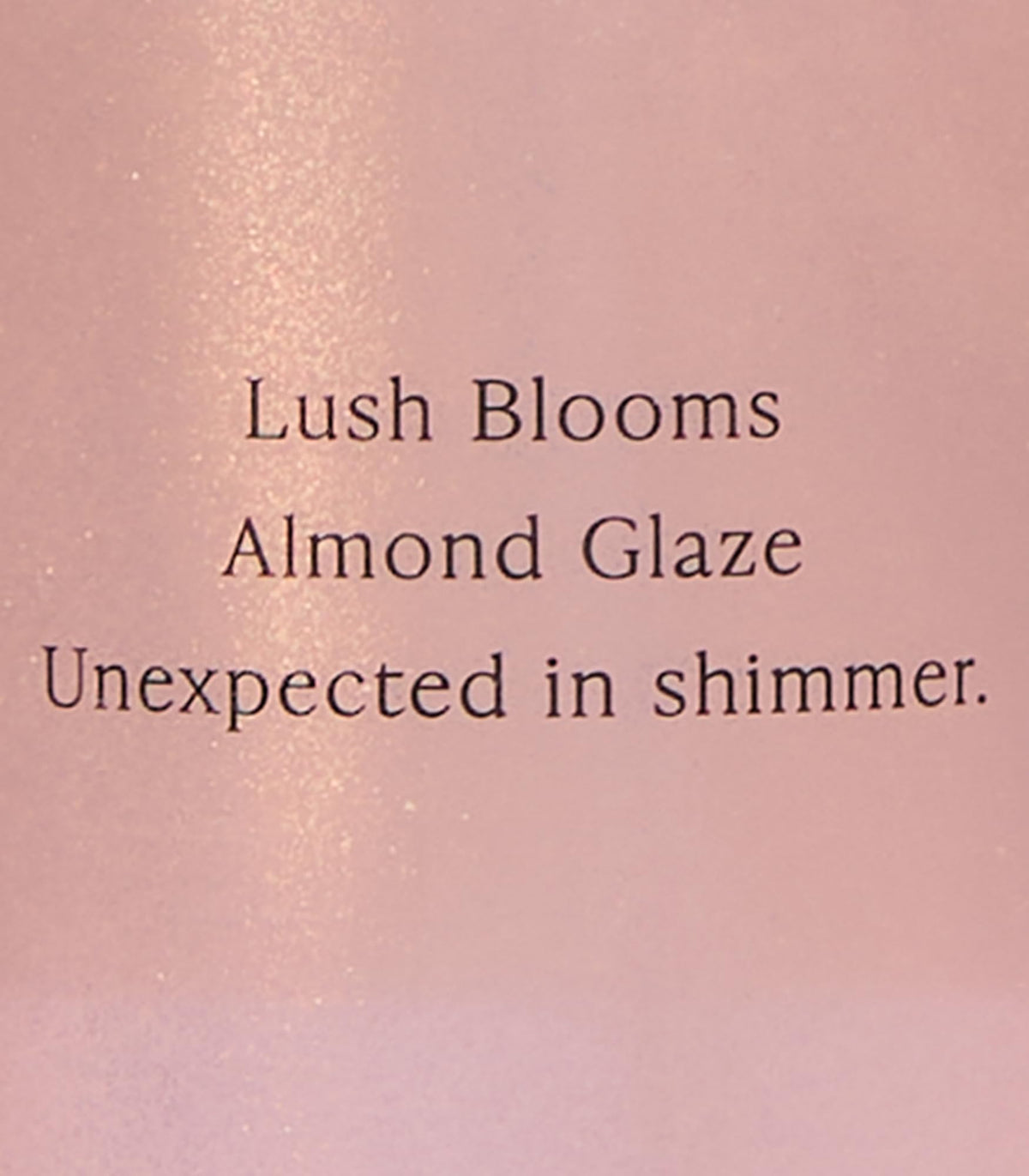 Flacon de brume Velvet Petals Shimmer avec son vaporisateur