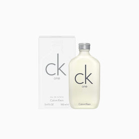 Flacon de Calvin Klein Ck One Eau de Toilette 100ml avec son packaging