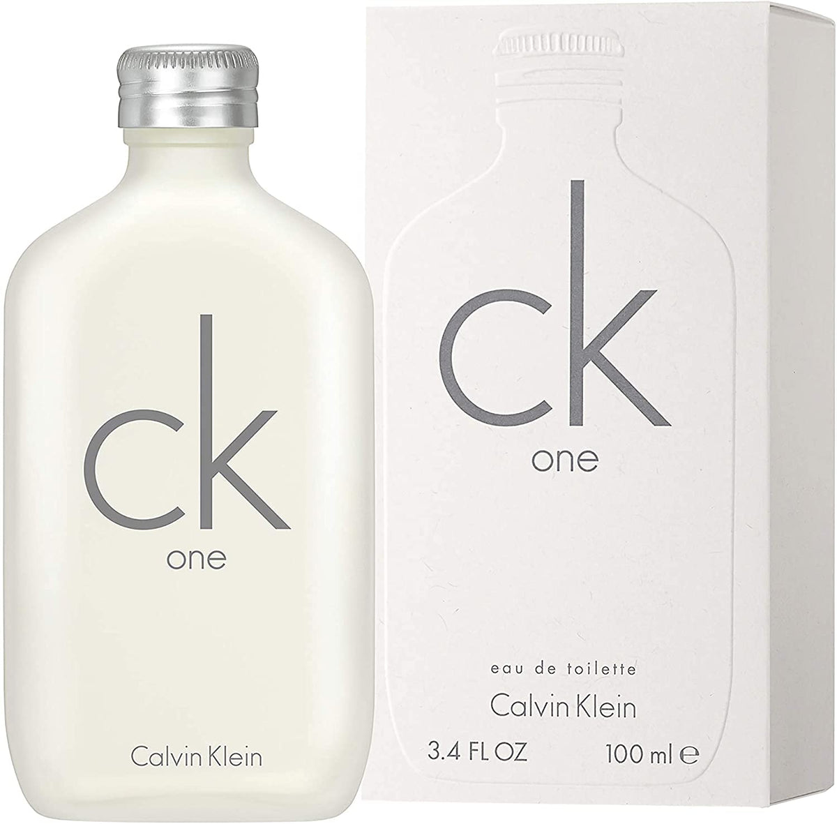 Flacon de Calvin Klein Ck One Eau de Toilette 100ml face avant