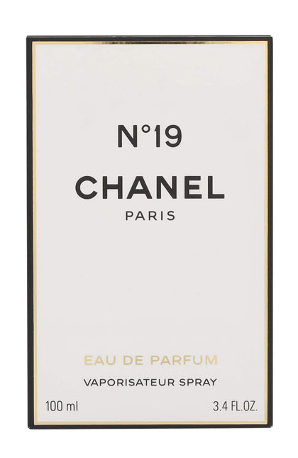 Flacon de CHANEL No. 19 Eau de Parfum 100 ml vue de face