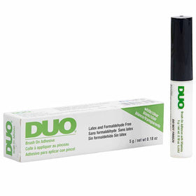 Flacon de colle à faux cils DUO, modèle transparent, vue avant